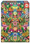 Puzzle - Educa, Puzzle, Tukany, Catalina Estrada, 1000 el. - miniaturka - grafika 1
