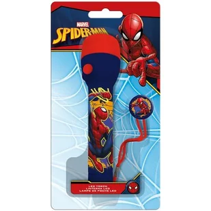 Latarka duża Spiderman SP50079 - Kids Euroswan - Latarki - miniaturka - grafika 1