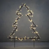 Ozdoby bożonarodzeniowe - Dekoracja świąteczna XMAS TREE figura ogrodowa - miniaturka - grafika 1