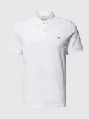 Koszulki męskie - Koszulka polo z wyhaftowanym logo model ‘SHIELD’ - miniaturka - grafika 1