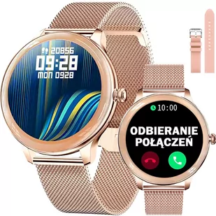 Rubicon RNCE90 Złoty - Smartwatch - miniaturka - grafika 1