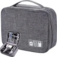 Maskownice do kabli - SHOPUJ.PL ORGANIZER PODRÓŻNY TORBA DO PRZECHOWYWANIA URZĄDZEŃ KABLI ŁADOWAREK MAŁA - miniaturka - grafika 1