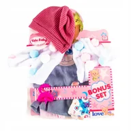 Domki dla lalek - Kolorowy Komplet Ubrań Ubranko Dla Lalki Bobas - miniaturka - grafika 1