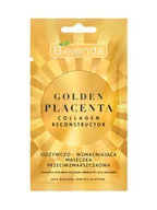 Maseczki do twarzy - Bielenda GOLDEN PLACENTA Collagen Reconstructor Odżywczo wzmacniająca maseczka 8.0 ml - miniaturka - grafika 1