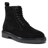 Botki męskie - Trzewiki Gant Boggar Mid Boot 27643329 Black - miniaturka - grafika 1