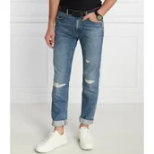 Spodnie męskie - HUGO Jeansy Hugo 708 | Slim Fit - miniaturka - grafika 1