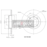 Tarcze hamulcowe - MAXGEAR Tarcza hamulcowa 19-0786 - miniaturka - grafika 1