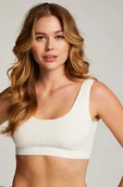 Biustonosze - Hunkemöller Braletka z dekoltem Dianne Biały - miniaturka - grafika 1