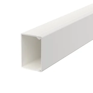 OBO Bettermann Kanał instalacyjny 45x30 biały bezhalogenowy WDKH-30045RW 6175405 /24x2m/ 6175405 - Kanały kablowe - miniaturka - grafika 1