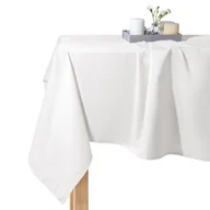 Obrusy i serwetki - Biały Obrus Ogrodowy Wodoodporny 140x280 GAIA - miniaturka - grafika 1