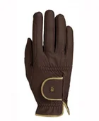 Rękawiczki jeździeckie - Roeckl Rękawiczki LONA 3301-336 mokka/gold - miniaturka - grafika 1