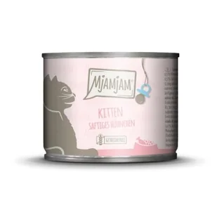 MjAMjAM mokra karma dla kociąt. Kurczak z olejem z łososia 6x200 g - Mokra karma dla kotów - miniaturka - grafika 1