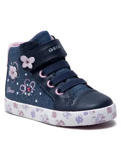 Buty dla dziewczynek - Geox Sneakersy B Kilwi G. C B15D5C 0EWBC C4BE8 M Granatowy - grafika 1