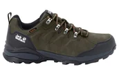 Buty trekkingowe męskie - Buty trekkingowe męskie Jack Wolfskin REFUGIO TEXAPORE LOW M (4049851_4287)-44.5 - miniaturka - grafika 1