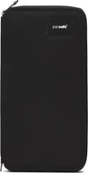 Portfele - Pacsafe RFIDsafe travel wallet Black - miniaturka - grafika 1
