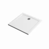 Brodziki prysznicowe - EXCELLENT BREX.1402.080.080.WHN Forma X brodzik kw. 80x80 str. bia?y - miniaturka - grafika 1