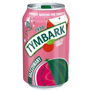 Tymbark gazzzowany jabłko arbuz 330 ml - Napoje gazowane - miniaturka - grafika 1