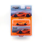 Samochody i pojazdy dla dzieci - TARMAC WORKS Koenigsegg CC850 Orange MiJo Exclusives Limited Edition - miniaturka - grafika 1