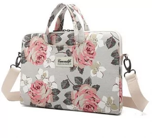 CANVASLIFE TORBA CANVASLIFE BRIEFCASE MACBOOK PRO 15 WHITE ROSE 11197 - Torby na laptopy - miniaturka - grafika 2