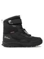Buty dla chłopców - Jack Wolfskin Kozaki Polar Bear-B Texapore High Vc K A62145 Czarny - miniaturka - grafika 1