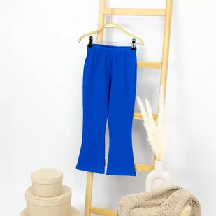 Dziewczęce legginsy dzwony, niebieskie, Tup Tup - Legginsy - miniaturka - grafika 1