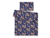 Pościel dla dzieci - Pościel dla niemowląt 2-częściowa bawełniana - łapacze snów granatowe - miniaturka - grafika 1