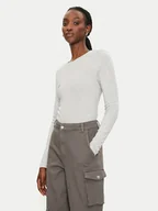 Bluzki damskie - ONLY Bluzka Riley 15323159 Szary Slim Fit - miniaturka - grafika 1