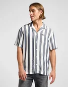 Koszule męskie - LEE RESORT SHIRT RIVET NAVY 112364214 L - miniaturka - grafika 1