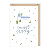 Kartki okolicznościowe i zaproszenia - Karnet Chrzest - miniaturka - grafika 1