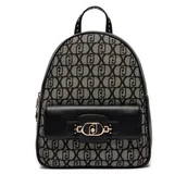 Plecaki - Plecak Liu Jo M Backpack AF4030 T9328 Czarny - miniaturka - grafika 1