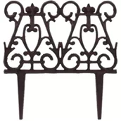 Pozostałe ozdoby ogrodowe - Esschert Design Płotek ogrodowy żeliwny - miniaturka - grafika 1