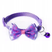 Obroże dla kotów - Obroża dla kota z dzwonkiem Regulacja Kolory - miniaturka - grafika 1