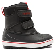 Buty dla chłopców - Śniegowce Reima Coconi 5400027A Czarny - miniaturka - grafika 1