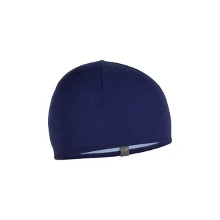 Czapki damskie - Czapka merino Icebreaker Pocket Hat royal navy/island - grafika 1