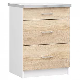 Akord Fabryka mebli SZAFKA KUCHENNA S60 SZ3 Z BLATEM LIMA KS0PLIMBIA020 - Szafki kuchenne - miniaturka - grafika 1