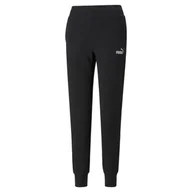 Dresy damskie - Spodnie dresowe damskie Puma ESSENTIALS+ METALLIC TR czarne 84832951-XS - miniaturka - grafika 1
