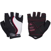 Rękawiczki rowerowe - Rękawiczki rowerowe Verso SB-01-7022-E czarno-biało-czerwone - miniaturka - grafika 1