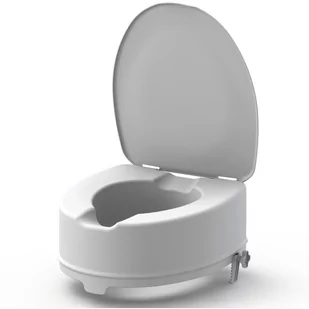 Timago KING Nasadka toaletowa 15 cm z pokrywą, do 225 kg KING-15L-20 - Akcesoria dla osób starszych i niepełnosprawnych - miniaturka - grafika 1
