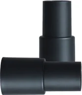 Akcesoria do odkurzaczy - zestaw 2 uniwersalnych adapterów przyłączeniowych 35 / 32 mm do dyszy podłogowej odkurzacza adapter przyłączeniowy w kolorze czarnym uniwersalny reduktor do dyszy odkurzacza rura ssąca - adapter akcesoriów długość - 73,2 mm - miniaturka - grafika 1