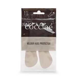 Zapiętki Coccine Velour Heel Protector 665/90/05AZ Beżowy - Akcesoria obuwnicze - miniaturka - grafika 1