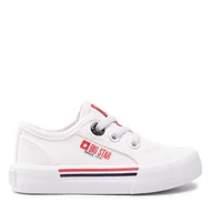 Buty dla chłopców - Tenisówki Big Star Shoes JJ374165 Biały - miniaturka - grafika 1