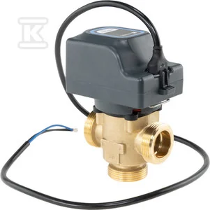 Zawór strefowy 3-drogowy AZV 844, DN25, G1 1/4", Kvs 11, 230 V AC, AB-B - Zawory i kraniki - miniaturka - grafika 1