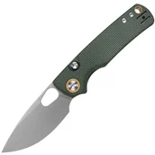 Scyzoryki - Vosteed Porcupine 14C28N Stonewash Zielona Micarta A2603 - miniaturka - grafika 1