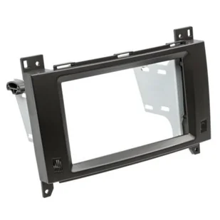 Compotech Ramka do radia 3334/2D Czarny - Akcesoria car audio - miniaturka - grafika 1