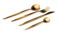 Zestawy sztućców - Lumarko Lumarko Komplet16 elementów sztućców Casa Gold HTNF6957-CX 6 Mondex - miniaturka - grafika 1