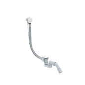 Syfony - Excellent Simple 2.0 syfon wannowy automatyczny 57 cm, biały połysk - miniaturka - grafika 1