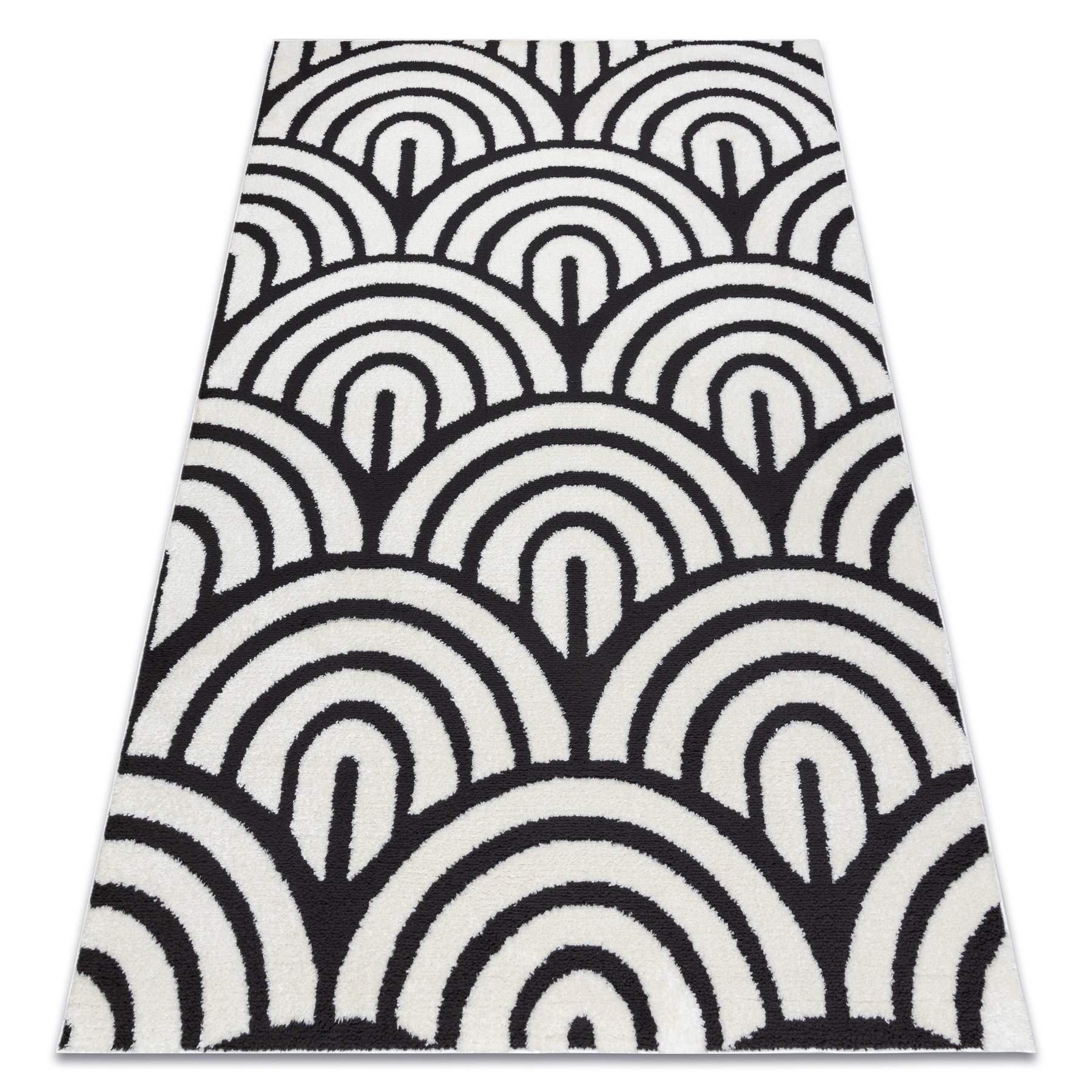 Dywan MODE 8629 muszle krem / czarny 80x150 cm