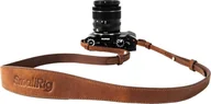 Akcesoria do zegarków - Smallrig 5209 uniwersalny brązowy skórzany pasek na ramię - miniaturka - grafika 1