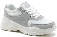 Buty sportowe damskie - Big STAR-JJ274A112 bia r38 - miniaturka - grafika 1