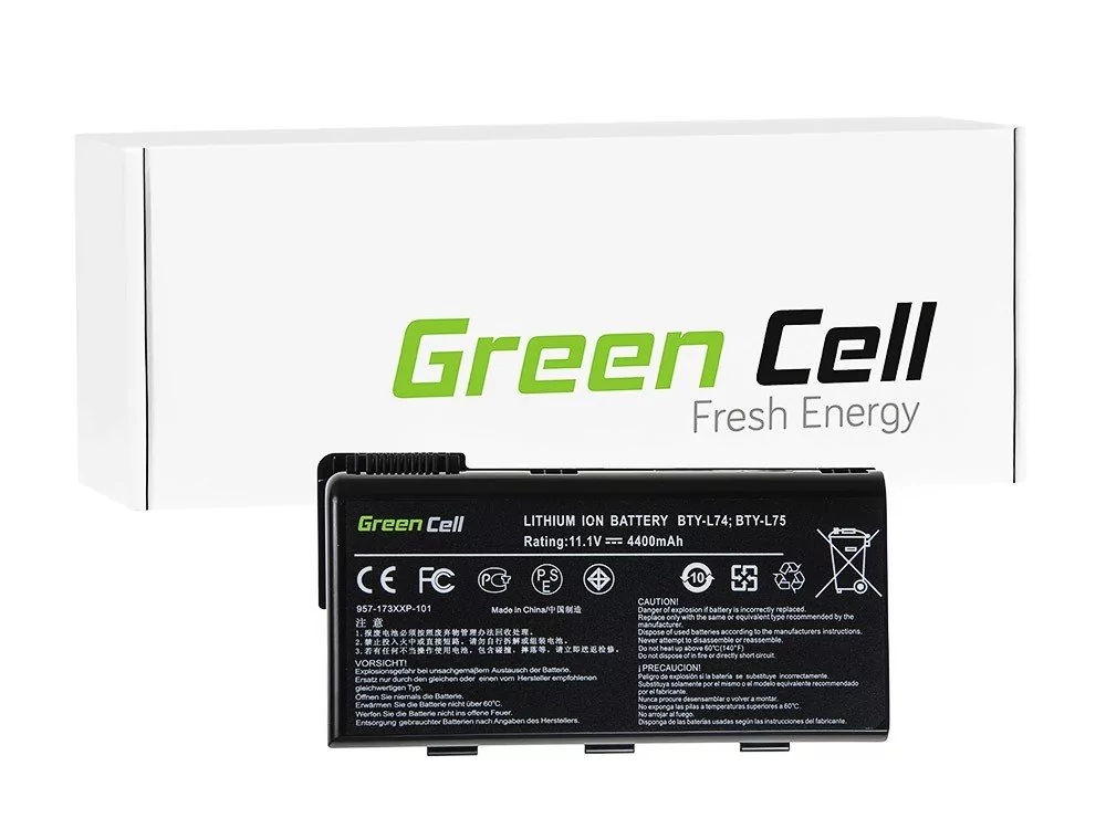 Green Cell MS01 do MSI CR500 CR600X CR610 CR630 CR700